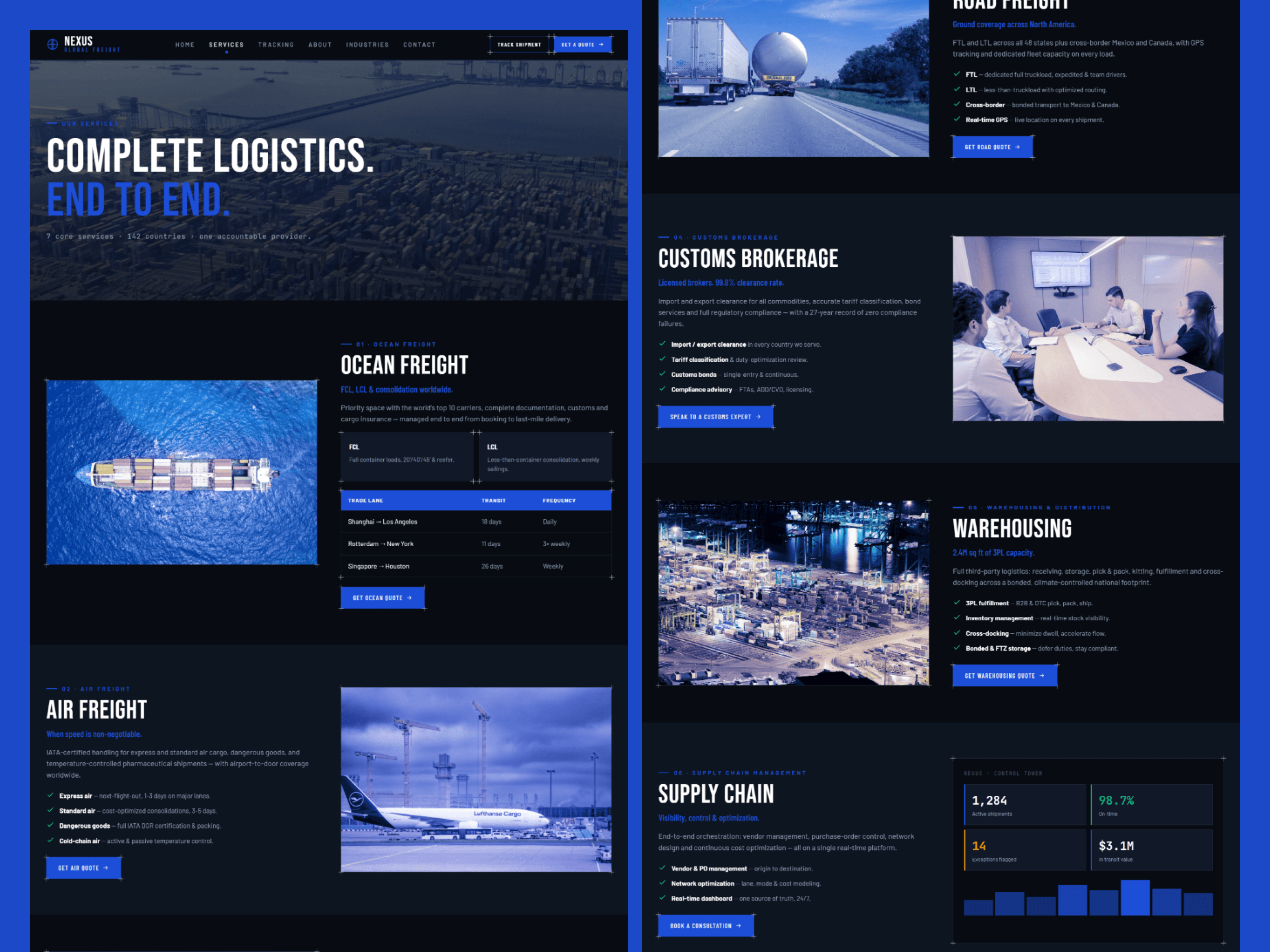 Service Page